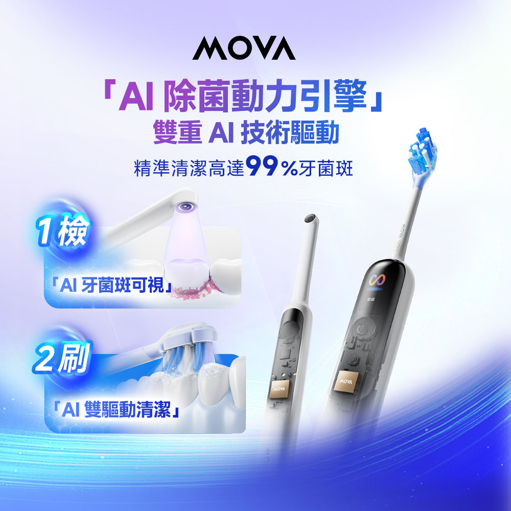 Fresh 20 Vision 牙菌斑偵測音波電動牙刷組