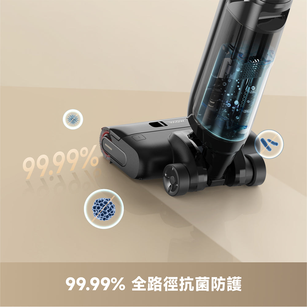 MOVA K30 Pro 雙貼邊輕巧平躺洗地機