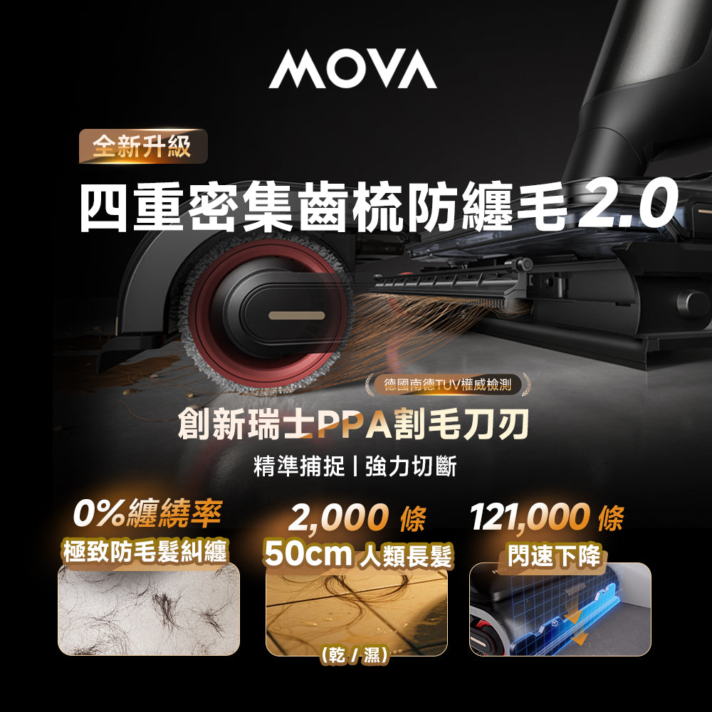 【預售】MOVA M50 Ultra 雙機械臂洗地機