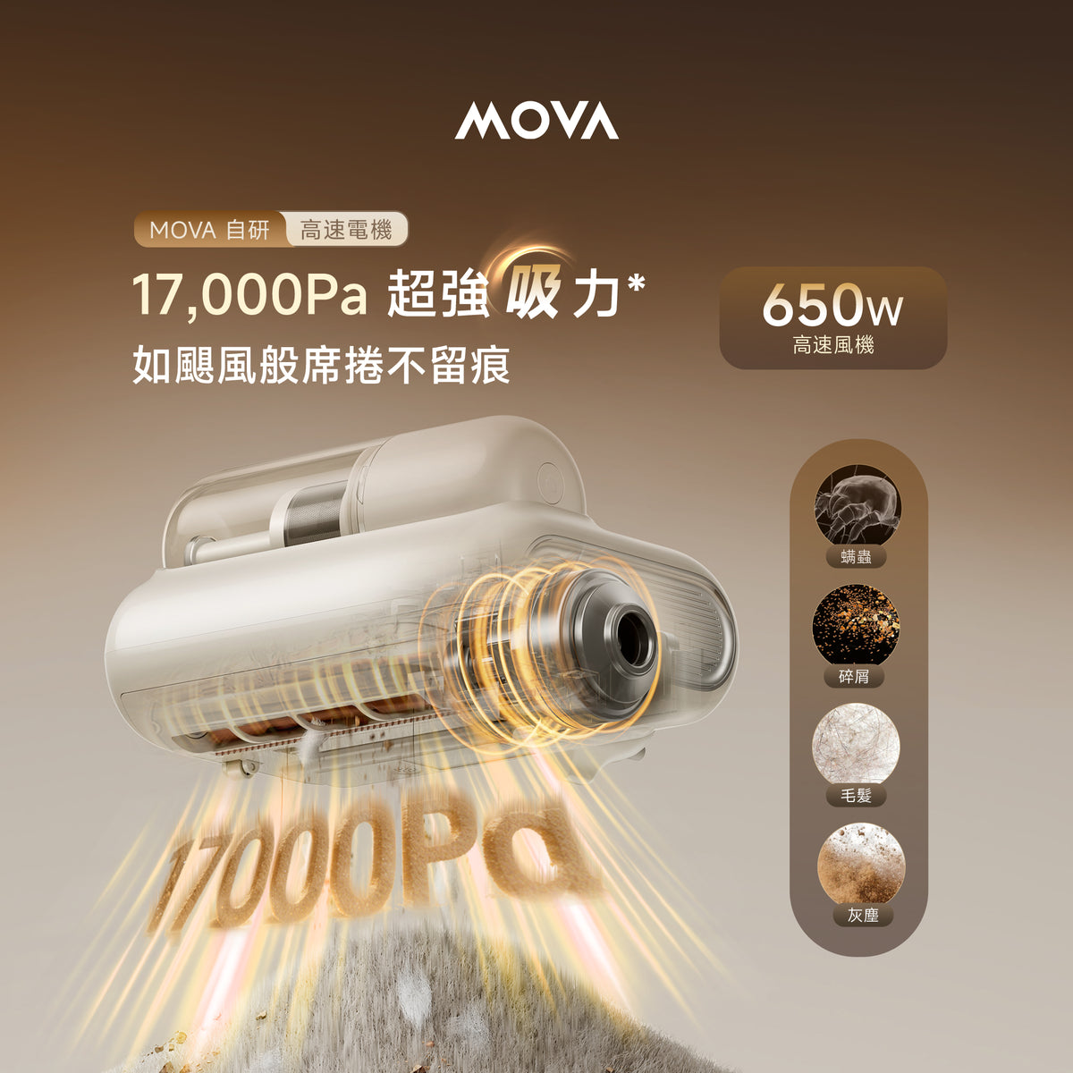 【新品預售】MOVA Q30 深層除螨除塵除毛髮除螨儀