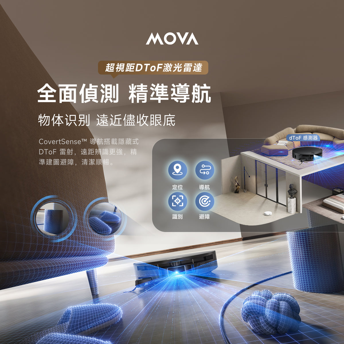 MOVA S70 Roller 活水潔溪掃拖機器人